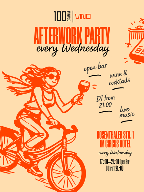 Afterwork @ 100 GRAMM Vino